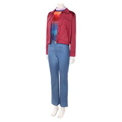 Stranger Things (0225) Max Mayfield Red Blue Set Outfits Cosplay Costume