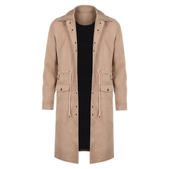 Stranger Things (2025) Dustin Henderson Brown Coat Jacket Outfits Cosplay Costume