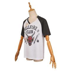 Stranger Things (2025) Dustin Henderson Damaged T Shirt Cosplay Costume