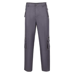 Stranger Things (2025) Dustin Henderson Trousers Gray Outfit Cosplay Costume