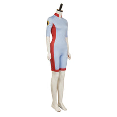 Stranger Things (2025) Eleven 11 Jane Hopper Blue Swimsuit Outfits Cosplay Costume