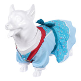 Stranger Things (2025) Holly Wheeler Blue Dress Outfits Pet Dogs Cosplay Costume