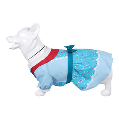 Stranger Things (2025) Holly Wheeler Blue Dress Outfits Pet Dogs Cosplay Costume