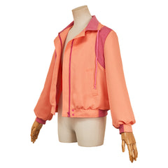 Stranger Things (2025) Holly Wheeler Orange Jacket Coat Outfits Cosplay Costume