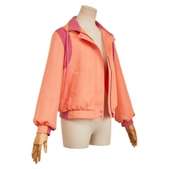 Stranger Things (2025) Holly Wheeler Orange Jacket Coat Outfits Cosplay Costume