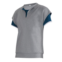 Stranger Things (2025) Lucas Sinclair Gray Blue Shirt Set Outfits Cosplay Costume