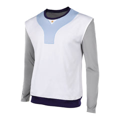 Stranger Things (2025) Lucas Sinclair White Gray Shirt Outfits Cosplay Costume