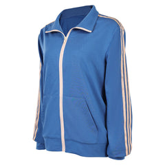 Stranger Things (2025) Max Mayfield Blue Jacket Outfits Cosplay Costume