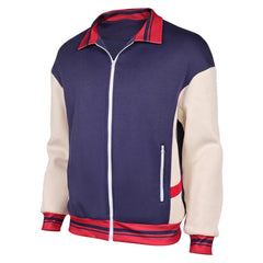 Stranger Things (2025) Will Byers Blue Baseball Jacket Outfits Cosplay Costume