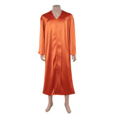 Stranger Things (2026) Dustin Henderson Orange Cap And Gown Academic Set Outfits Cosplay Costume