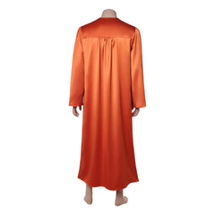 Stranger Things (2026) Dustin Henderson Orange Cap And Gown Academic Set Outfits Cosplay Costume