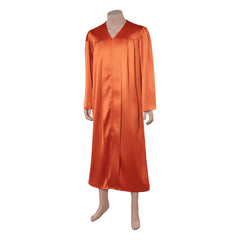 Stranger Things (2026) Dustin Henderson Orange Cap And Gown Academic Set Outfits Cosplay Costume