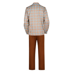 Stranger Things Will Byers Plaid Shirt Trousers Set Outfits Cosplay Costume