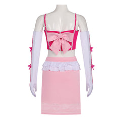 Super Mario Princess Peach Barbie Style Y2K Pink Set Outfits Cosplay Costume