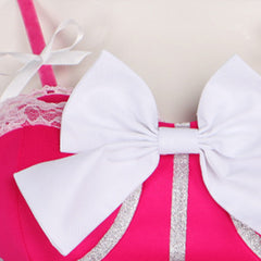 Super Mario Princess Peach Barbie Style Y2K Pink Set Outfits Cosplay Costume