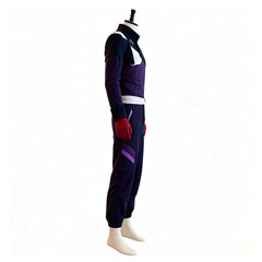 Sword Art Online Integral Domain Kirito Purple Jumpsuit Set Outfits Cosplay Costume