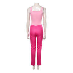 Takako Uro Pink Vest Pants Outfits Cosplay Costume Halloween Suit