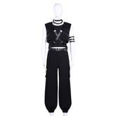 Tamon's B-Side (2026) Rintarou Kai Black Vest Set Outfits Cosplay Costume