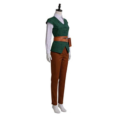 Tangled Flynn Rider Female Version Green Set Outfits Cosplay Costume