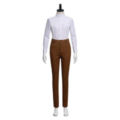 Tangled Flynn Rider Female Version Green Set Outfits Cosplay Costume