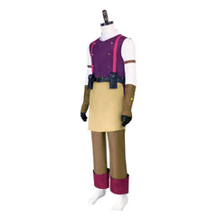 Tangled Varian Purple Vest Set Outfits Cosplay Costume Halloween Carnival Suit