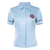 Teach You A Lesson (2026) Daehan High School Uniform Blue Shirt Cosplay Costume