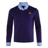 Ted Lasso (2026) Ted Lasso Blue Long Sleeve Shirt Outfits Cosplay Costume