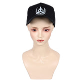 Tekken 8 Reina Black Hat Baseball Cap Cosplay Accessories Carnival Props