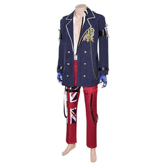 Tekken 8 Steve Fox Blue Red Boxer Outfits Cosplay Costume Carnival Suit