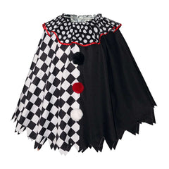 Terrifier 4 (2026) Art The Clown Black White Cape Cloak Horror Halloween Cosplay Costume