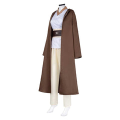 The Acolyte (2024) Indara Jedi Master Brown Outfits Cosplay Costume
