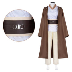 The Acolyte (2024) Indara Jedi Master Brown Outfits Cosplay Costume