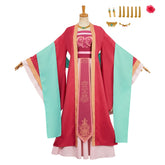 The Apothecary Diaries 2 (2025) Gyokuyou Red Dress Outfits Cosplay Costume
