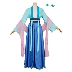 The Apothecary Diaries 2 (2025) Maomao Blue Cyan Set Outfits Cosplay Costume