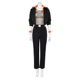 The Bad Guys 2 (2025) Kitty Kat Black Orange Set Outfits Cosplay Costume