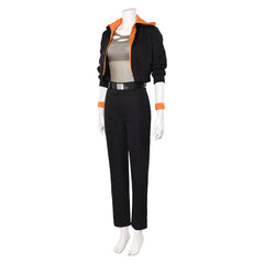 The Bad Guys 2 (2025) Kitty Kat Black Orange Set Outfits Cosplay Costume