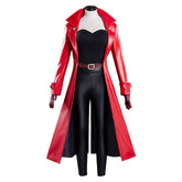 The Bride Of Frankenstein The Bride Red Jacket Coat Set Outfits Cosplay Costume