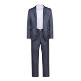 The Bride! (2026) Frankenstein Black Blue Suit Set Outfits Halloween Cosplay Costume
