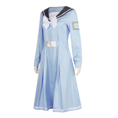 The Colors Within Kimi Sakunaga Blue School Uniform Dress Outfits Cosplay Costume