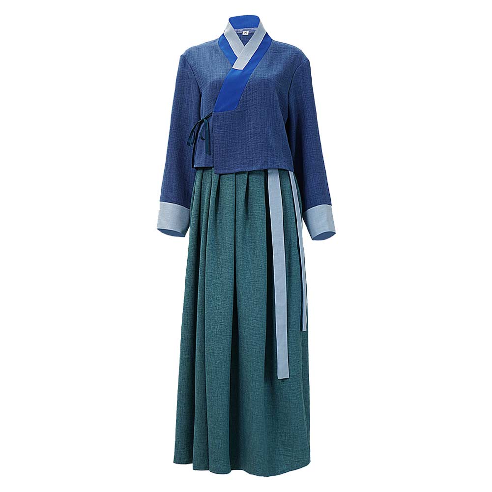 The East Palace (2026) Saeng-gang Blue Green Outfits Cosplay Costume