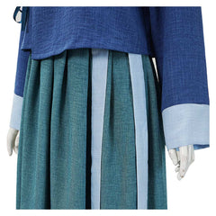 The East Palace (2026) Saeng-gang Blue Green Outfits Cosplay Costume