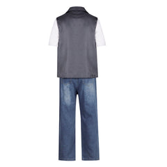 The Electric State (2025) Keats Shirt Jacket Trousers Set Outfits Cosplay Costume