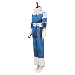 The Fantastic Four: First Steps (2025) Invisible Woman Sue Storm Blue Spacesuit Cosplay Costume