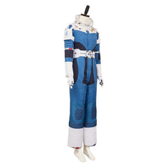 The Fantastic Four: First Steps (2025) Invisible Woman Sue Storm Blue Spacesuit Cosplay Costume