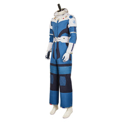 The Fantastic Four: First Steps (2025) Mr. Fantastic Blue Spacesuit Set Outfits Cosplay Costume