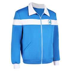 The Fantastic Four: First Steps (2025) The Thing Ben Grimm Blue Jacket Cosplay Costume