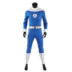 The Fantastic Four: First Steps (2025) The Thing Blue Jumpsuit Outfits Cosplay Costume