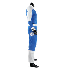 The Fantastic Four: First Steps (2025) The Thing Blue Jumpsuit Outfits Cosplay Costume