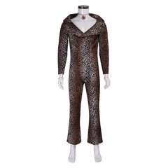 The Fifth Element Ruby Rhod Leopard Print Jumpsuit Set Outfits Cosplay Costume