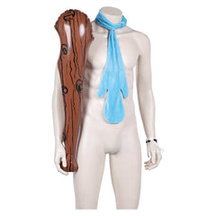 The Flintstones Fred Inflatable Caveman Stick Necktie Bracelet Cosplay Accessories Props